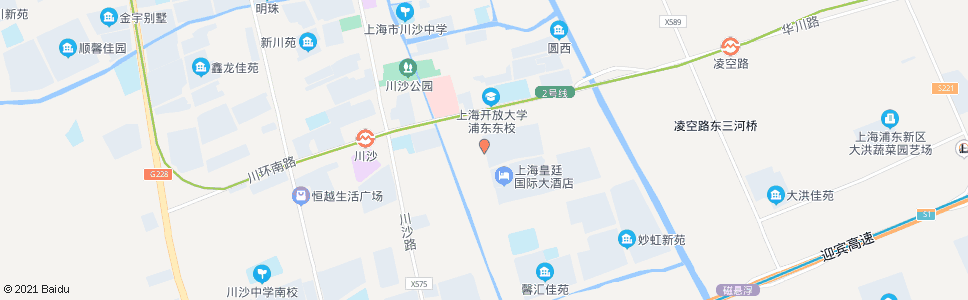 上海绣川路川周公路_公交站地图_上海公交_妙搜公交查询2024