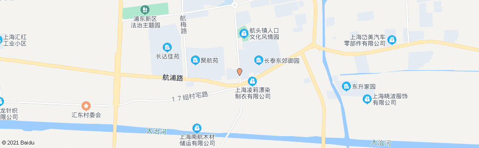 上海航鹤路闸航公路_公交站地图_上海公交_妙搜公交查询2025