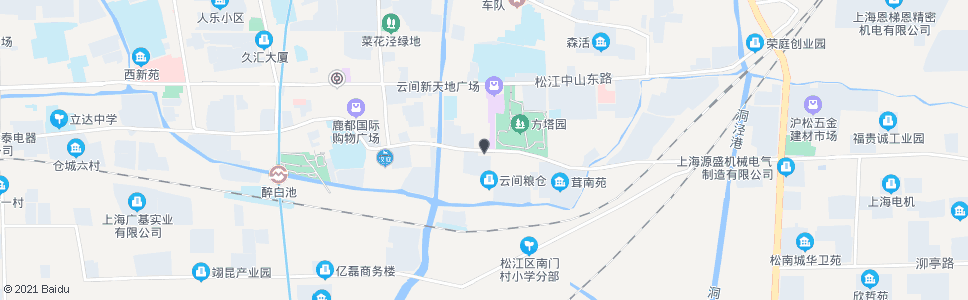 上海松汇路松金公路_公交站地图_上海公交_妙搜公交查询2024