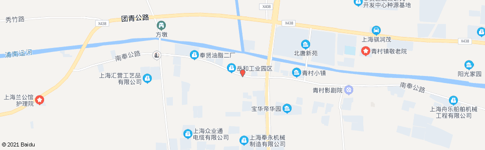 上海南奉公路奉永路_公交站地图_上海公交_妙搜公交查询2024