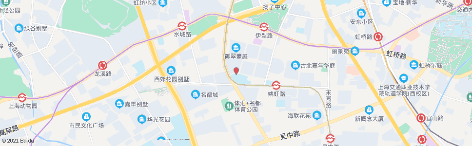 上海蓝宝石路古北路_公交站地图_上海公交_妙搜公交查询2024
