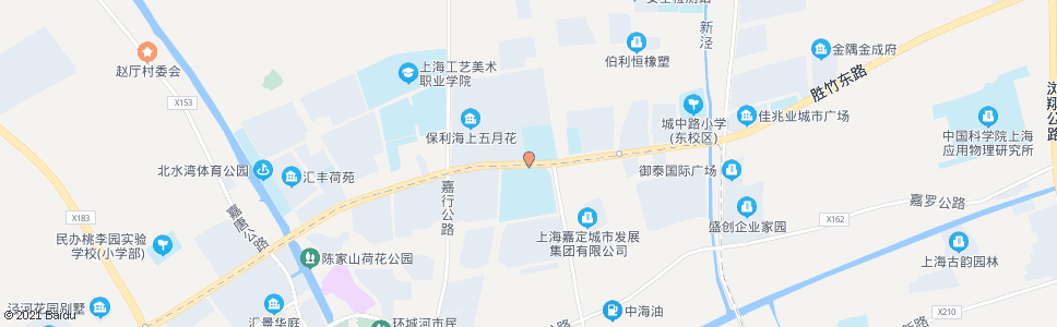 上海胜竹路新成路_公交站地图_上海公交_妙搜公交查询2024