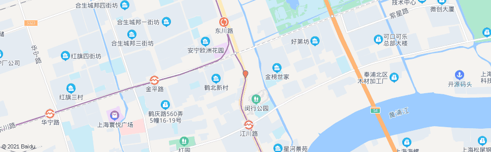 上海沪闵路鹤庆路_公交站地图_上海公交_妙搜公交查询2024