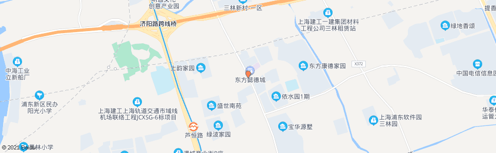 上海红旗(三鲁公路懿行路)_公交站地图_上海公交_妙搜公交查询2024