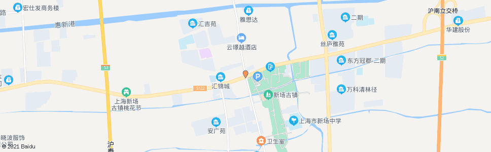 上海沪南公路新奉公路_公交站地图_上海公交_妙搜公交查询2025