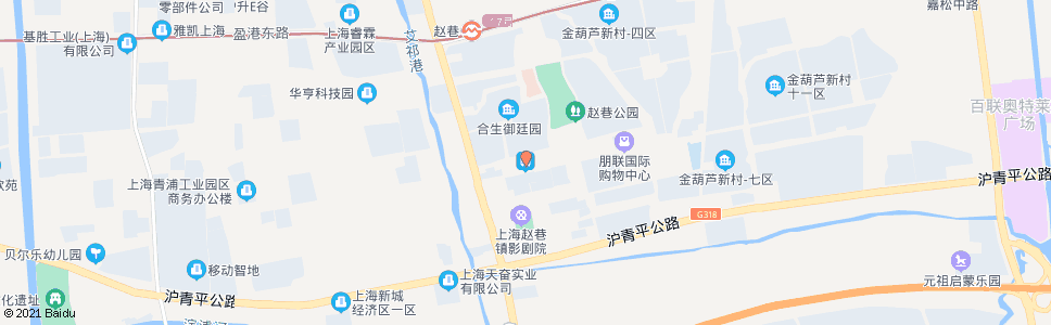 上海赵巷汽车站(招呼站)_公交站地图_上海公交_妙搜公交查询2024