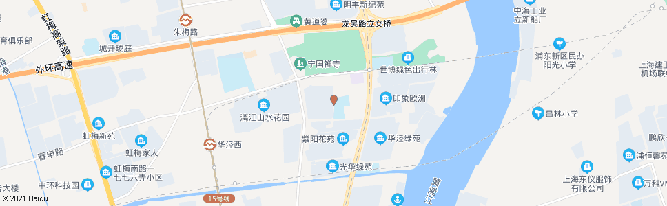 上海龙吟路华济路_公交站地图_上海公交_妙搜公交查询2024