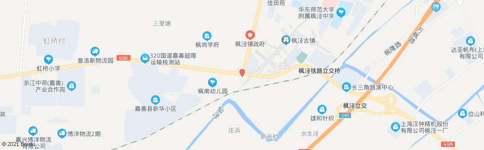 上海朱枫公路亭枫公路_公交站地图_上海公交_妙搜公交查询2024