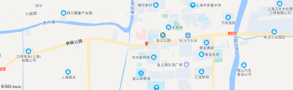 上海亭枫公路健康路_公交站地图_上海公交_妙搜公交查询2024