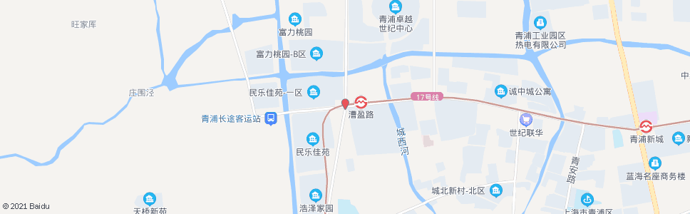 上海盈港路漕盈路(下客站)_公交站地图_上海公交_妙搜公交查询2024