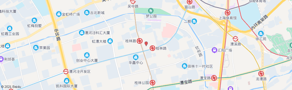 上海桂林路站_公交站地图_上海公交_妙搜公交查询2024