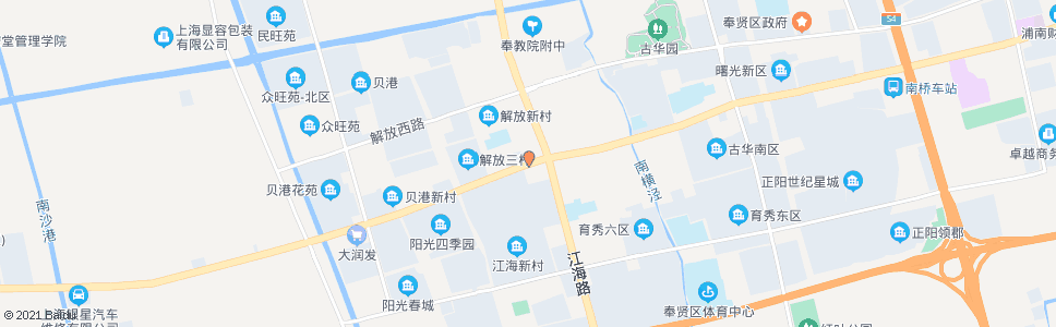 上海南亭公路南星路_公交站地图_上海公交_妙搜公交查询2025