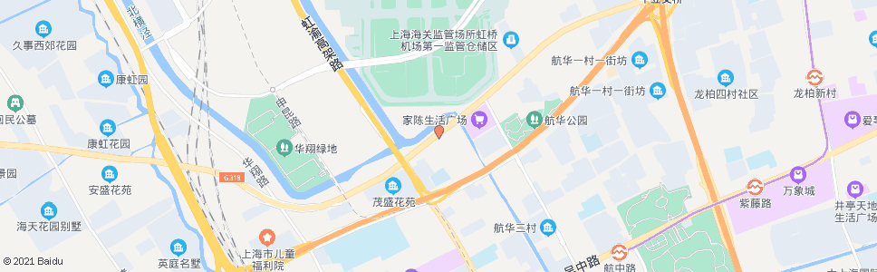 上海沪青平公路吴家巷_公交站地图_上海公交_妙搜公交查询2024