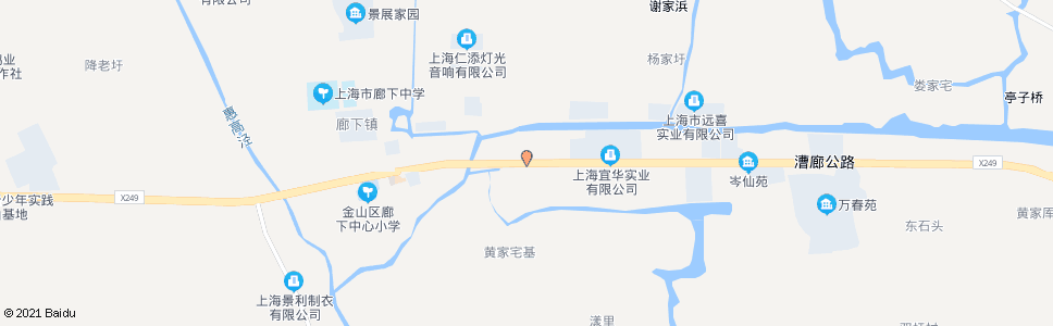 上海漕廊公路怀家宅_公交站地图_上海公交_妙搜公交查询2025