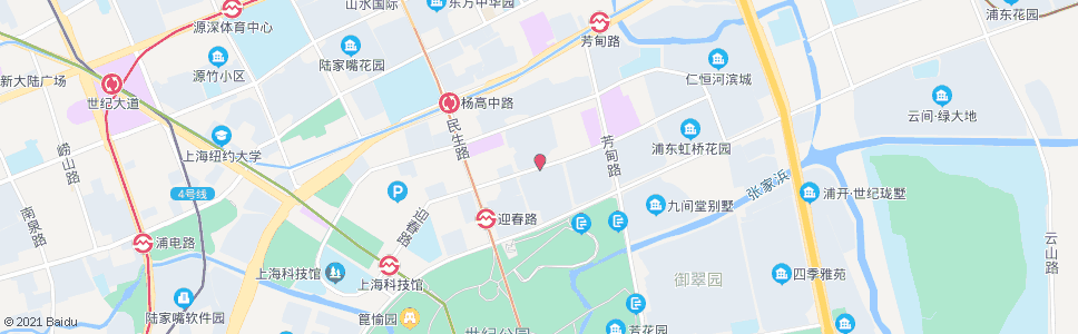 上海迎春路长柳路_公交站地图_上海公交_妙搜公交查询2024