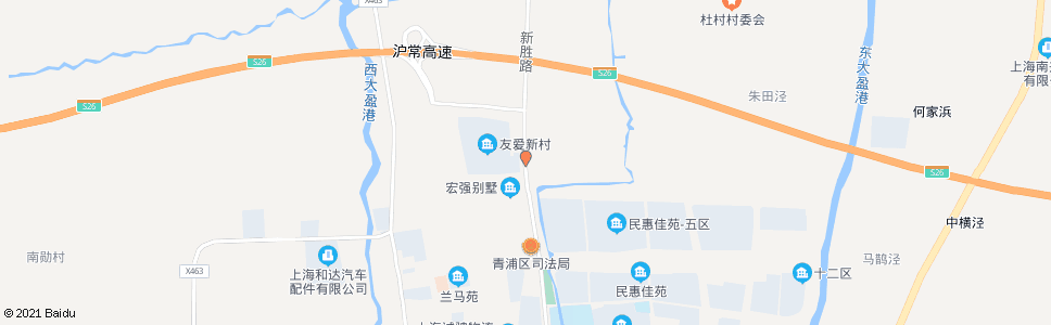 上海蔷薇新村(招呼站)_公交站地图_上海公交_妙搜公交查询2024