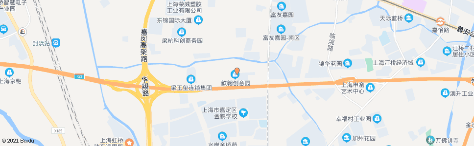 上海金园八路金园一路_公交站地图_上海公交_妙搜公交查询2024