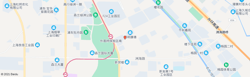 上海华京路荷香路_公交站地图_上海公交_妙搜公交查询2024