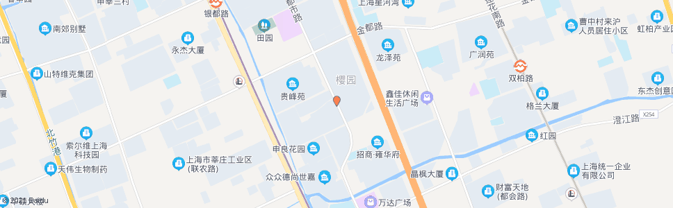 上海贵都路都市路_公交站地图_上海公交_妙搜公交查询2024