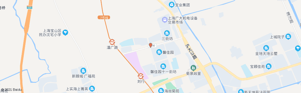 上海潘广路韶山路_公交站地图_上海公交_妙搜公交查询2025