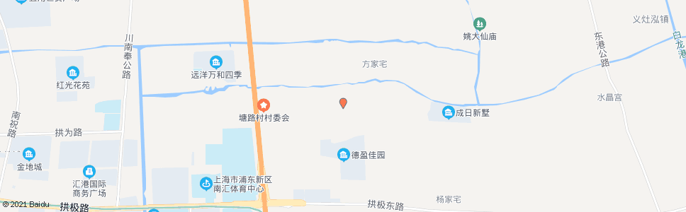 上海塘路村10组_公交站地图_上海公交_妙搜公交查询2024