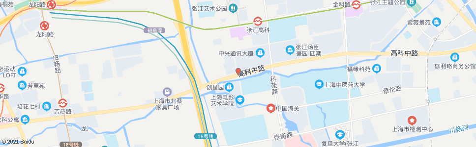 上海牛角尖(高科西路碧波路)_公交站地图_上海公交_妙搜公交查询2024