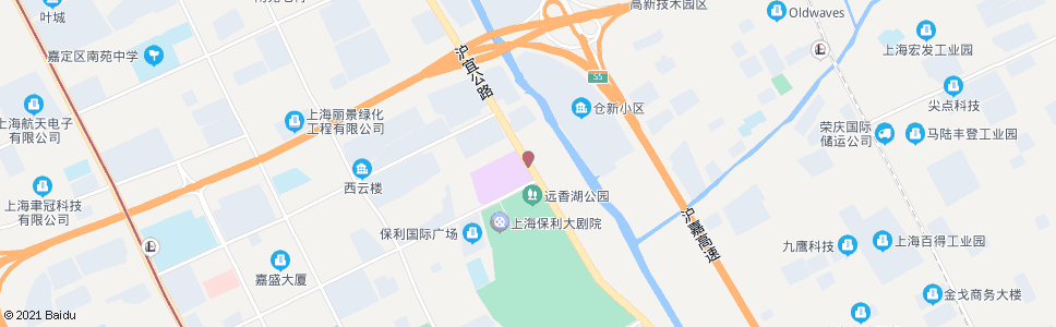上海白银路沪宜公路_公交站地图_上海公交_妙搜公交查询2024