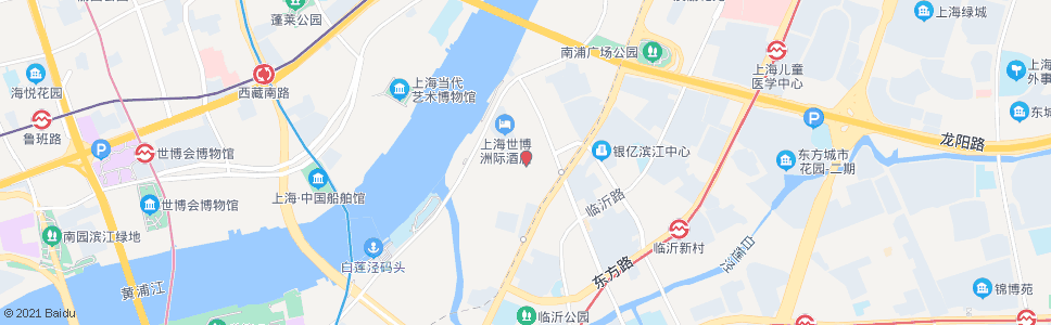 上海世博村路沂南路_公交站地图_上海公交_妙搜公交查询2024