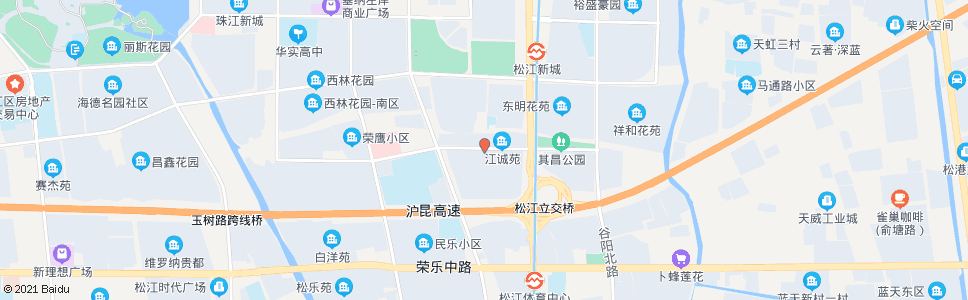 上海其昌路嘉松公路(招呼站)_公交站地图_上海公交_妙搜公交查询2024