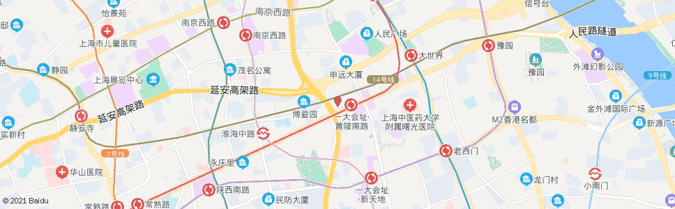 上海长乐路淡水路_公交站地图_上海公交_妙搜公交查询2024
