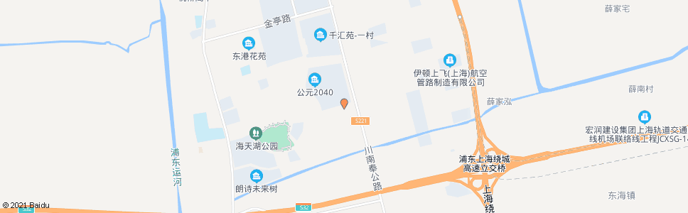 上海卫亭路川南奉公路_公交站地图_上海公交_妙搜公交查询2025