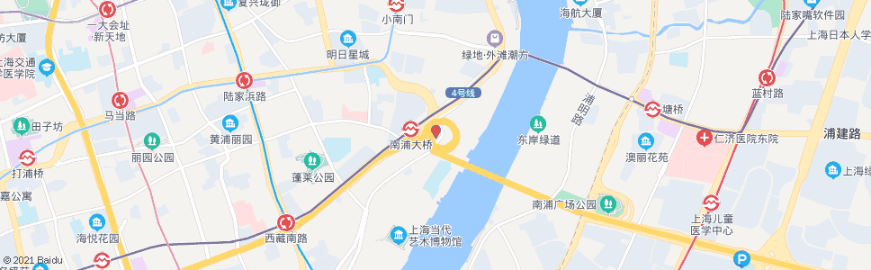 上海南浦大桥枢纽站_公交站地图_上海公交_妙搜公交查询2024