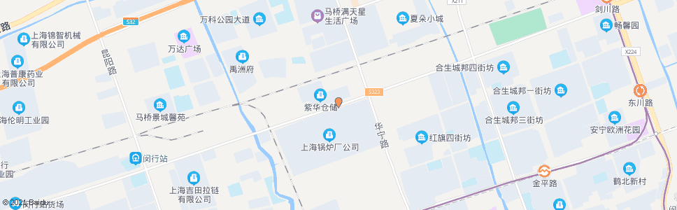 上海剑川路华宁路(招呼站)_公交站地图_上海公交_妙搜公交查询2024