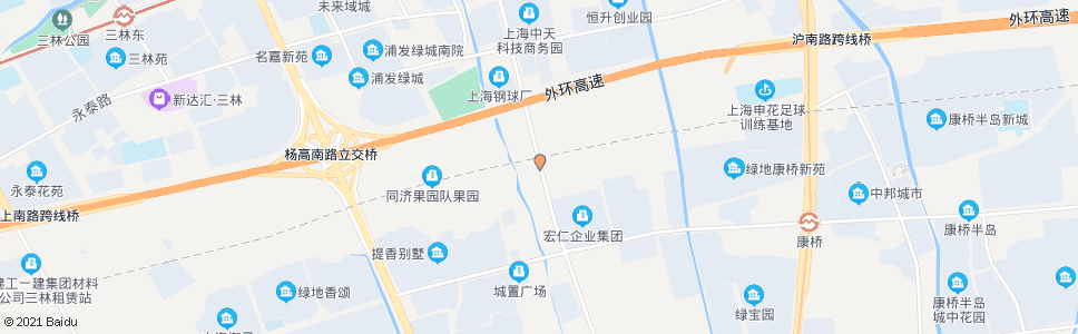 上海康梧路秀康路_公交站地图_上海公交_妙搜公交查询2024