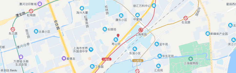 上海桂林路桂林西街_公交站地图_上海公交_妙搜公交查询2024