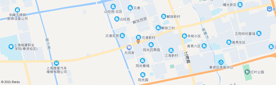 上海南亭公路秀南路_公交站地图_上海公交_妙搜公交查询2024