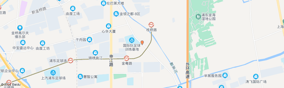 上海唐陆路台桥路_公交站地图_上海公交_妙搜公交查询2024