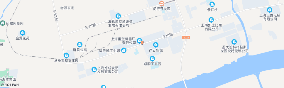 上海重型机器厂_公交站地图_上海公交_妙搜公交查询2024