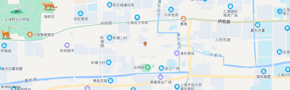 上海西北新村_公交站地图_上海公交_妙搜公交查询2024