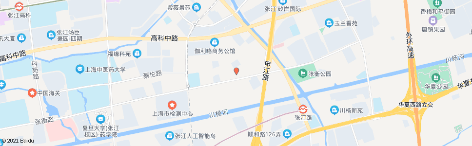 上海法拉第路张衡路_公交站地图_上海公交_妙搜公交查询2024