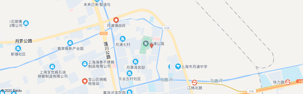 上海宝泉路四元路_公交站地图_上海公交_妙搜公交查询2024