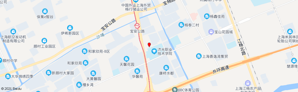 上海蕰川路杨鑫路_公交站地图_上海公交_妙搜公交查询2024