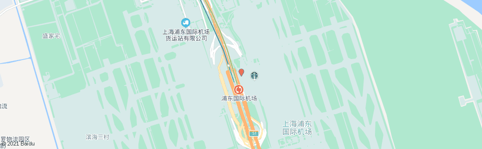 上海2号航站楼_公交站地图_上海公交_妙搜公交查询2024