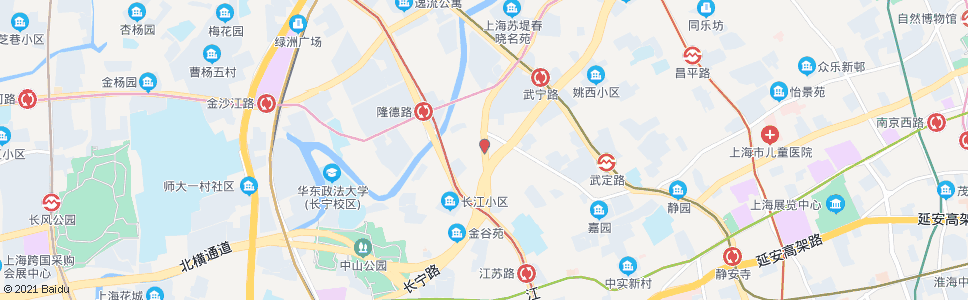 上海曹家渡(长宁路)_公交站地图_上海公交_妙搜公交查询2024