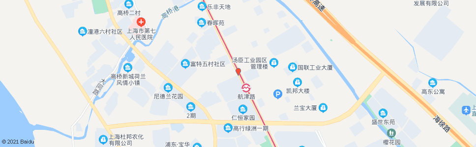 上海秋霞路杨高北路_公交站地图_上海公交_妙搜公交查询2024