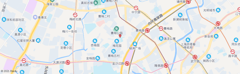 上海兰溪路梅岭南路_公交站地图_上海公交_妙搜公交查询2024