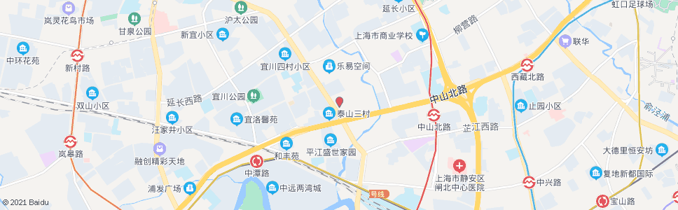 上海洛川中路沪太路(长途汽车站)_公交站地图_上海公交_妙搜公交查询2024