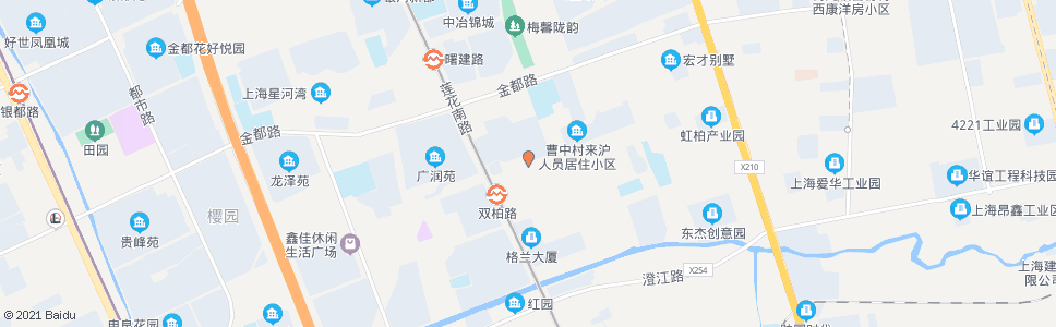 上海双柏路莲花南路_公交站地图_上海公交_妙搜公交查询2024