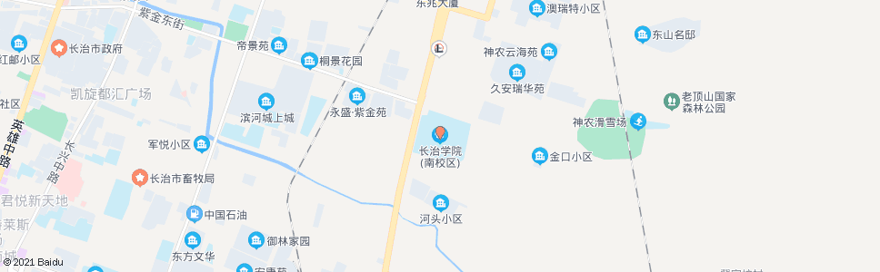 长治长治学院南校区_公交站地图_长治公交_妙搜公交查询2025