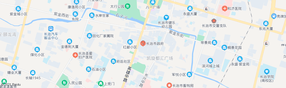 长治市政府_公交站地图_长治公交_妙搜公交查询2025